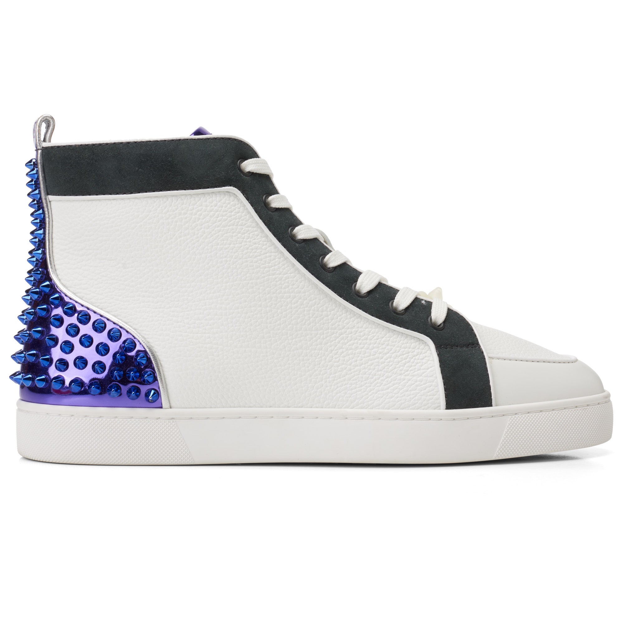 Christian LOUBOUTIN Rantus Spikes High Top Sneakers NEW US – SARTORIALE