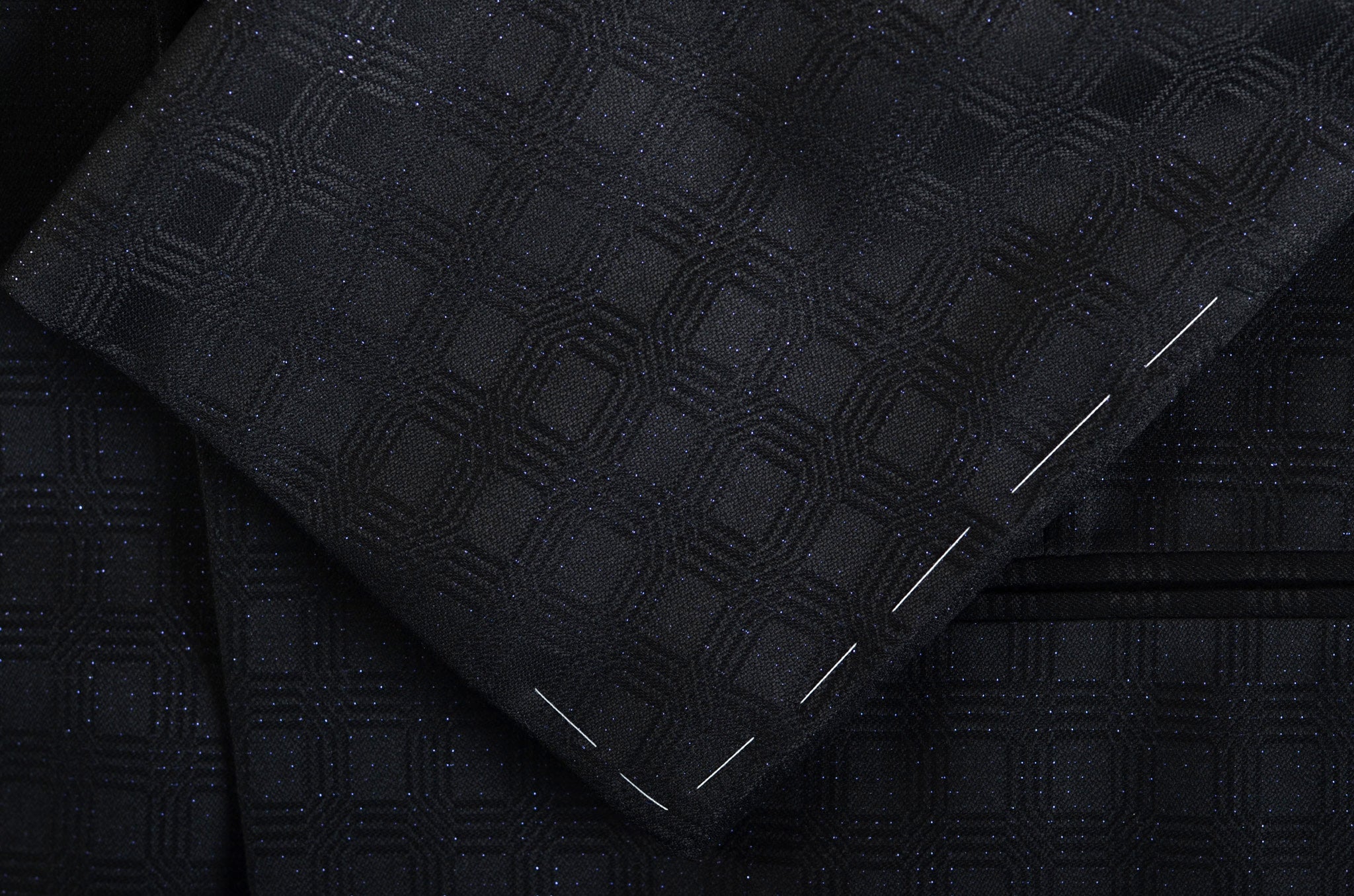 D'AVENZA for Damiani Black Wool Peak Lapel Dinner Formal Jacket EU 52 NEW US 42 D'AVENZA