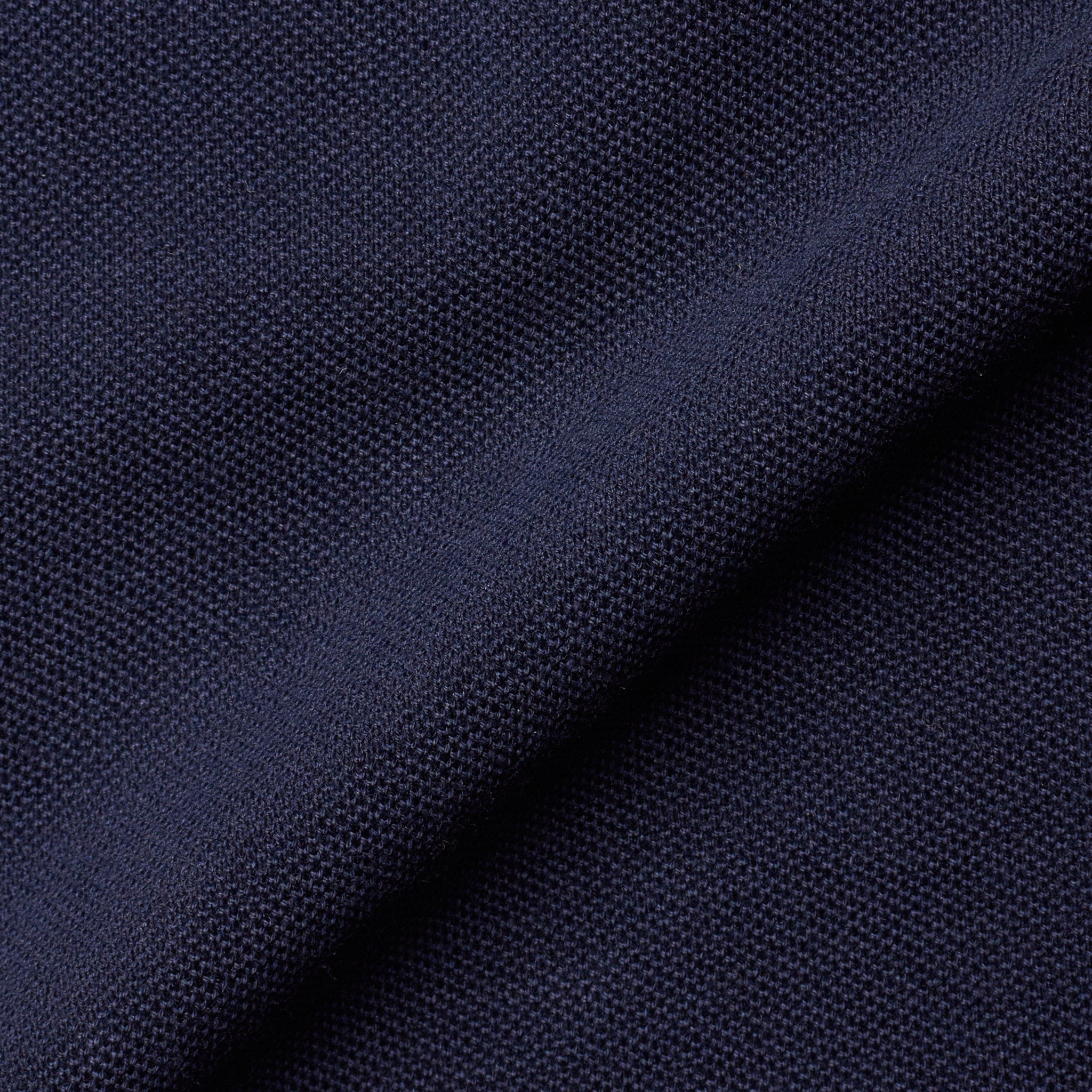 FEDELI 34 LAB Blue Cotton Pique Frosted Polo Shirt EU 46 NEW US XS FEDELI