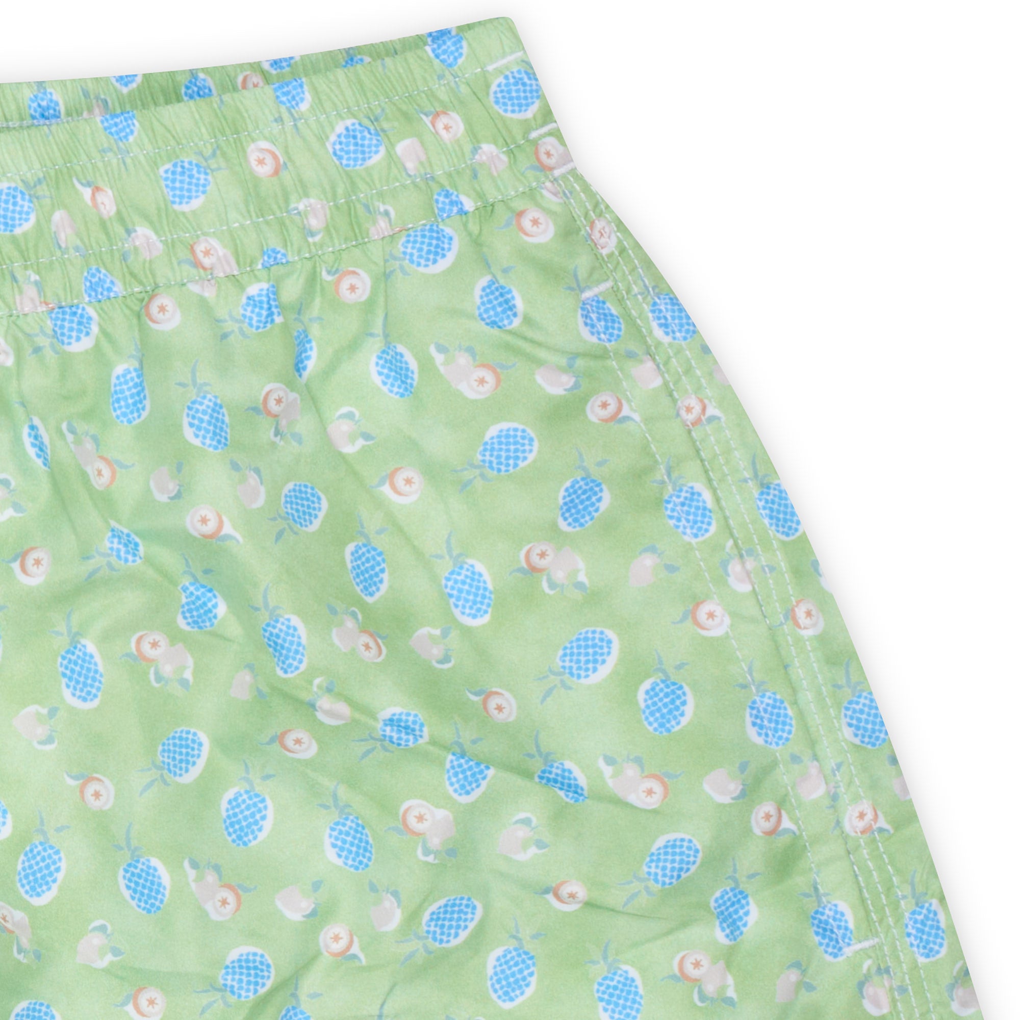 FEDELI Green Fruit Print Madeira Airstop Swim Shorts Trunks NEW Size 3XL FEDELI