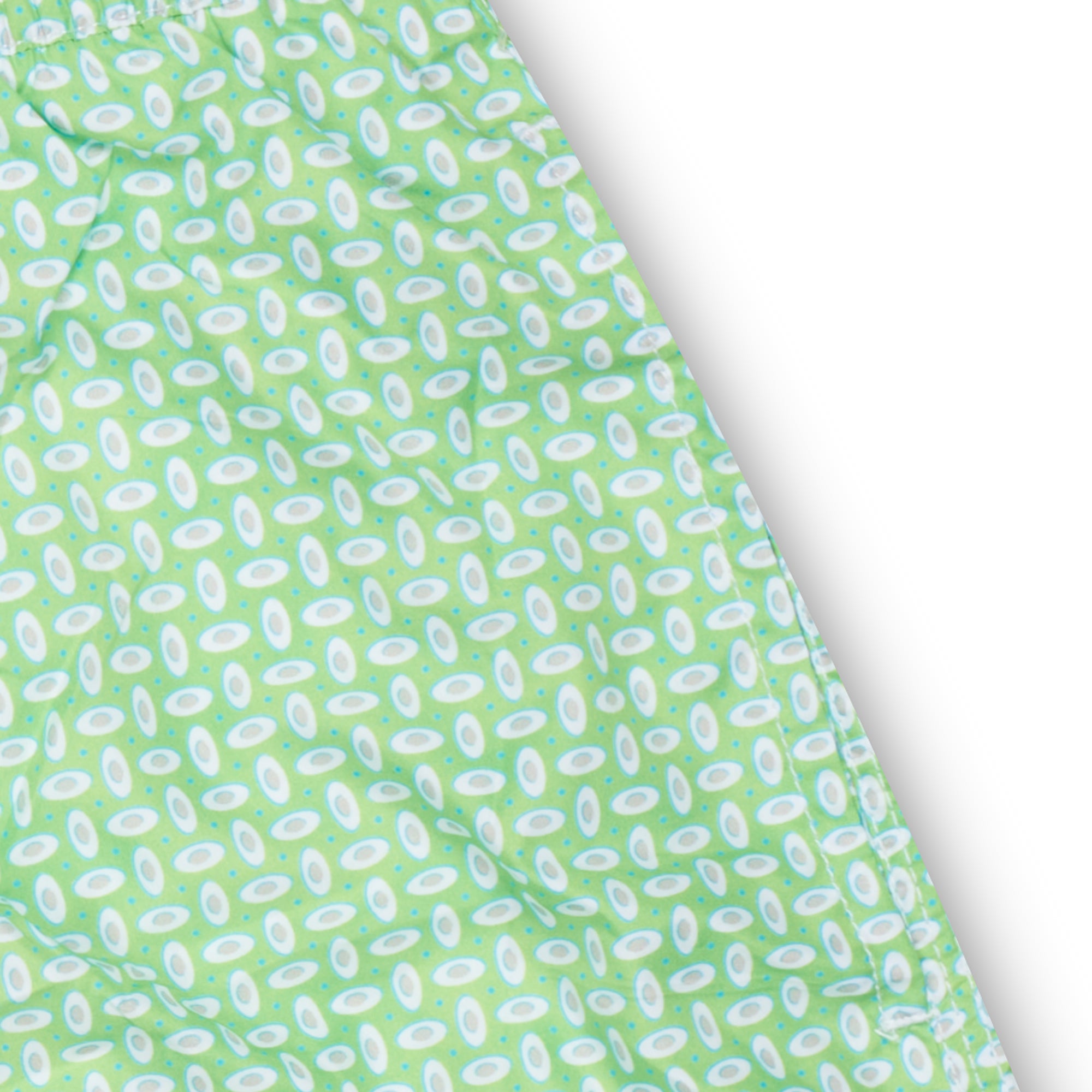 FEDELI Green Geometric Printed Madeira Airstop Swim Shorts Trunks NEW 2XL FEDELI