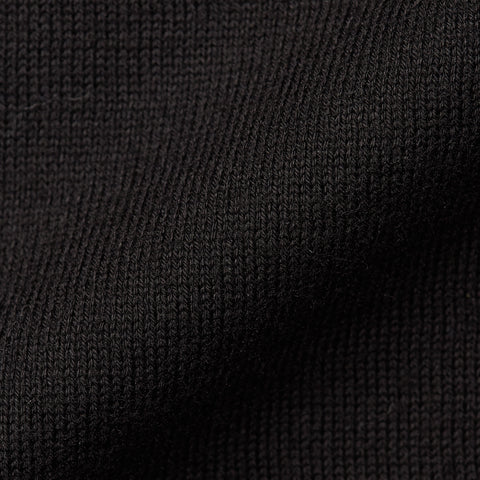FEDELI Black Supima Cotton Dusty System Long Sleeve T-Shirt 60 NEW 4XL Slim Shor