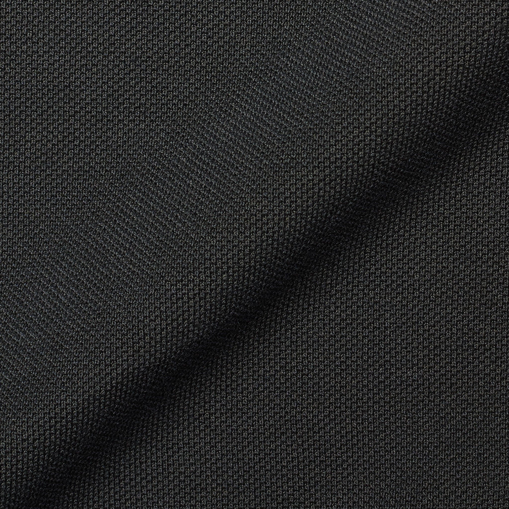FEDELI Dark Green Cotton Pique Long Sleeve Polo Shirt EU 56 NEW US 2XL FEDELI