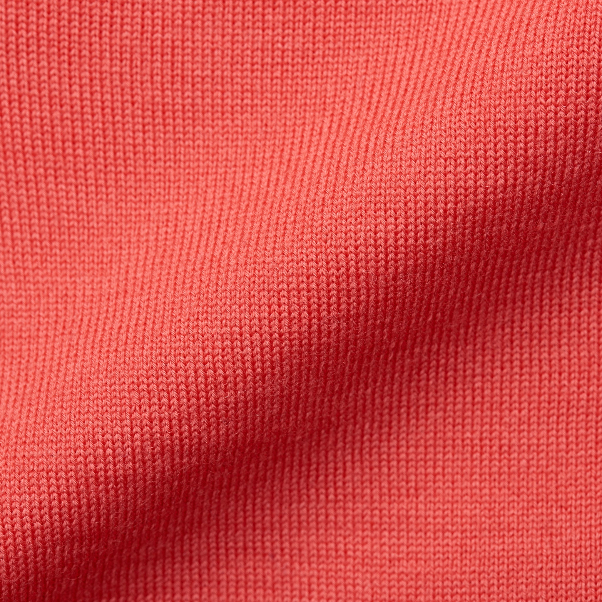 FEDELI Dark Pink 15 Micron Wool Super 160's V-Neck Sweater EU 50 NEW US M FEDELI
