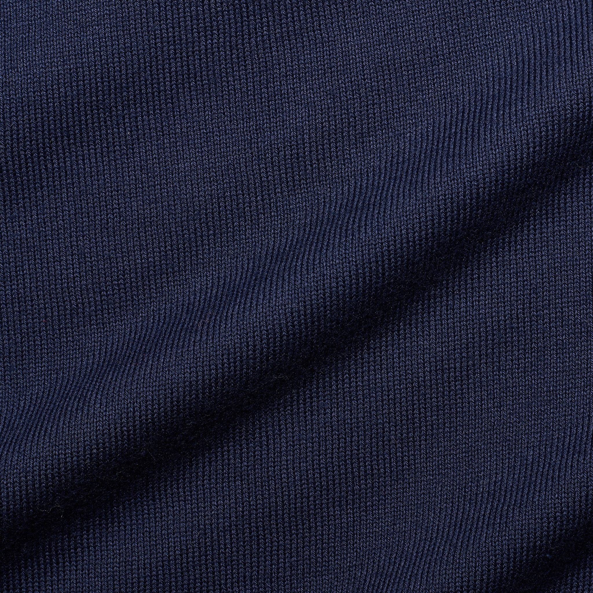 FEDELI Navy Blue Supima Cotton Lightweight Crewneck Sweater 58 NEW 3XL FEDELI