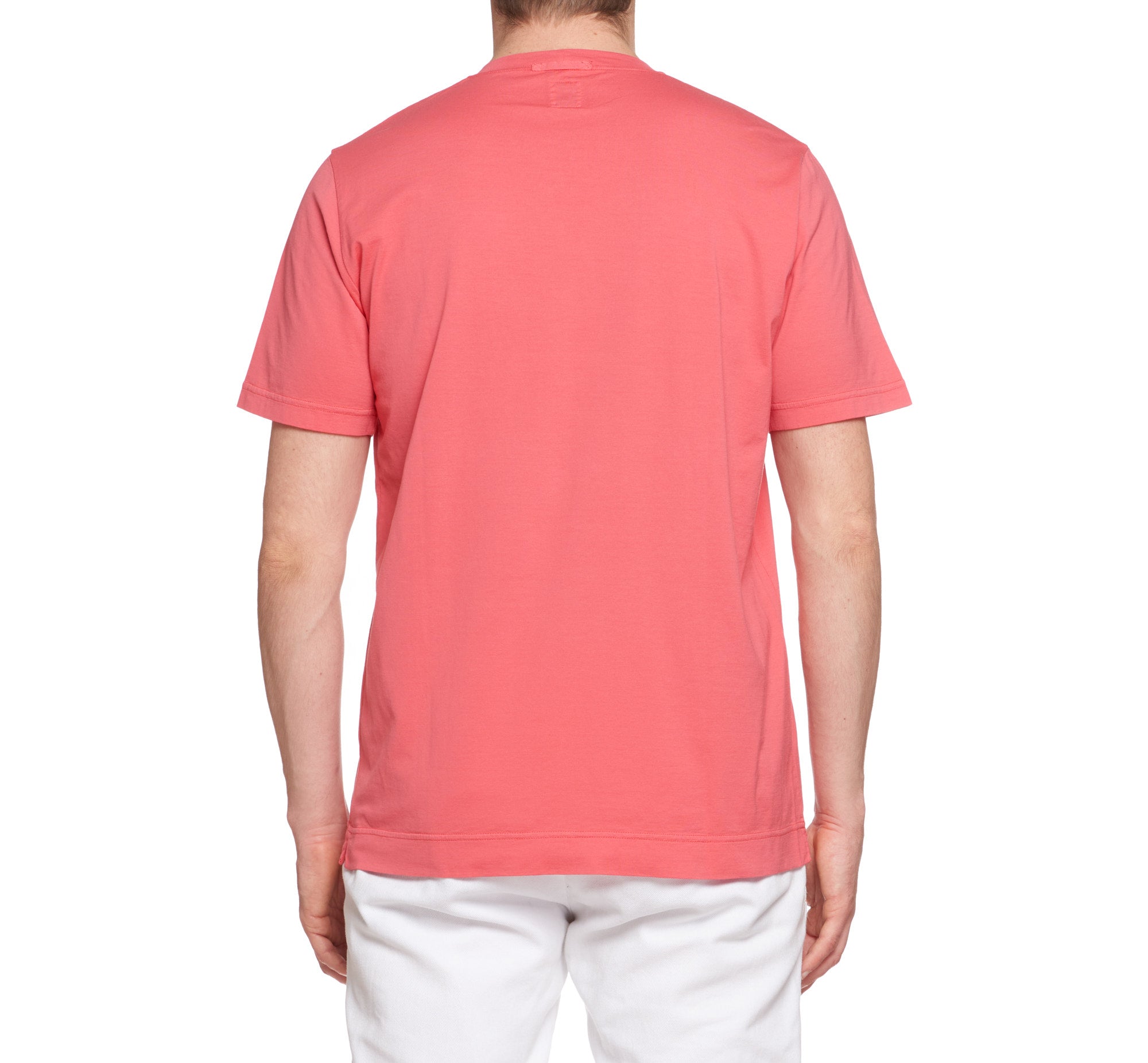 FEDELI "Extreme" Dark Pink Cotton Short Sleeve T-Shirt EU 54 NEW US XL FEDELI