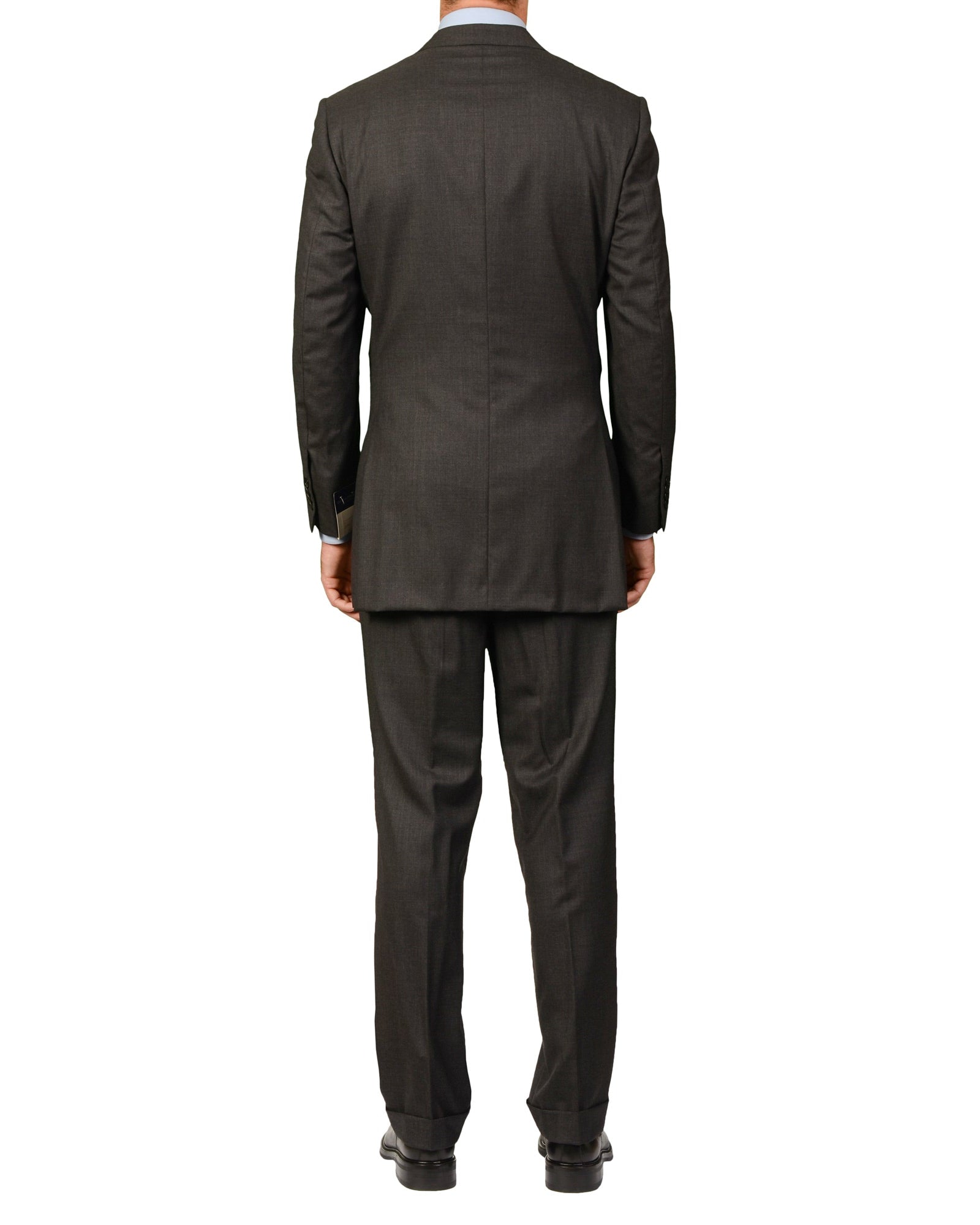 GIEVES & HAWKES Gray Wool Super 150's Suit EU 51 NEW US 40 41 Long GIEVES & HAWKES