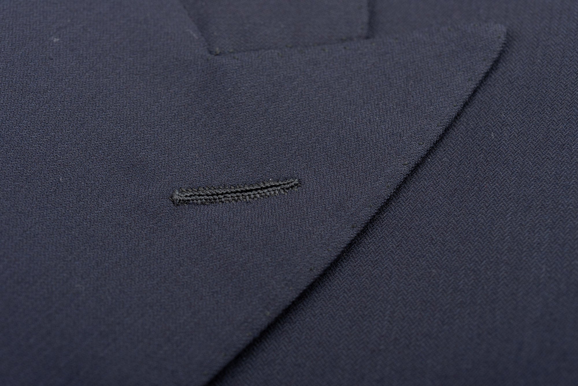 GIEVES & HAWKES Navy Blue Textured Wool Super 150's DB Suit 51 NEW US 41 Long GIEVES & HAWKES