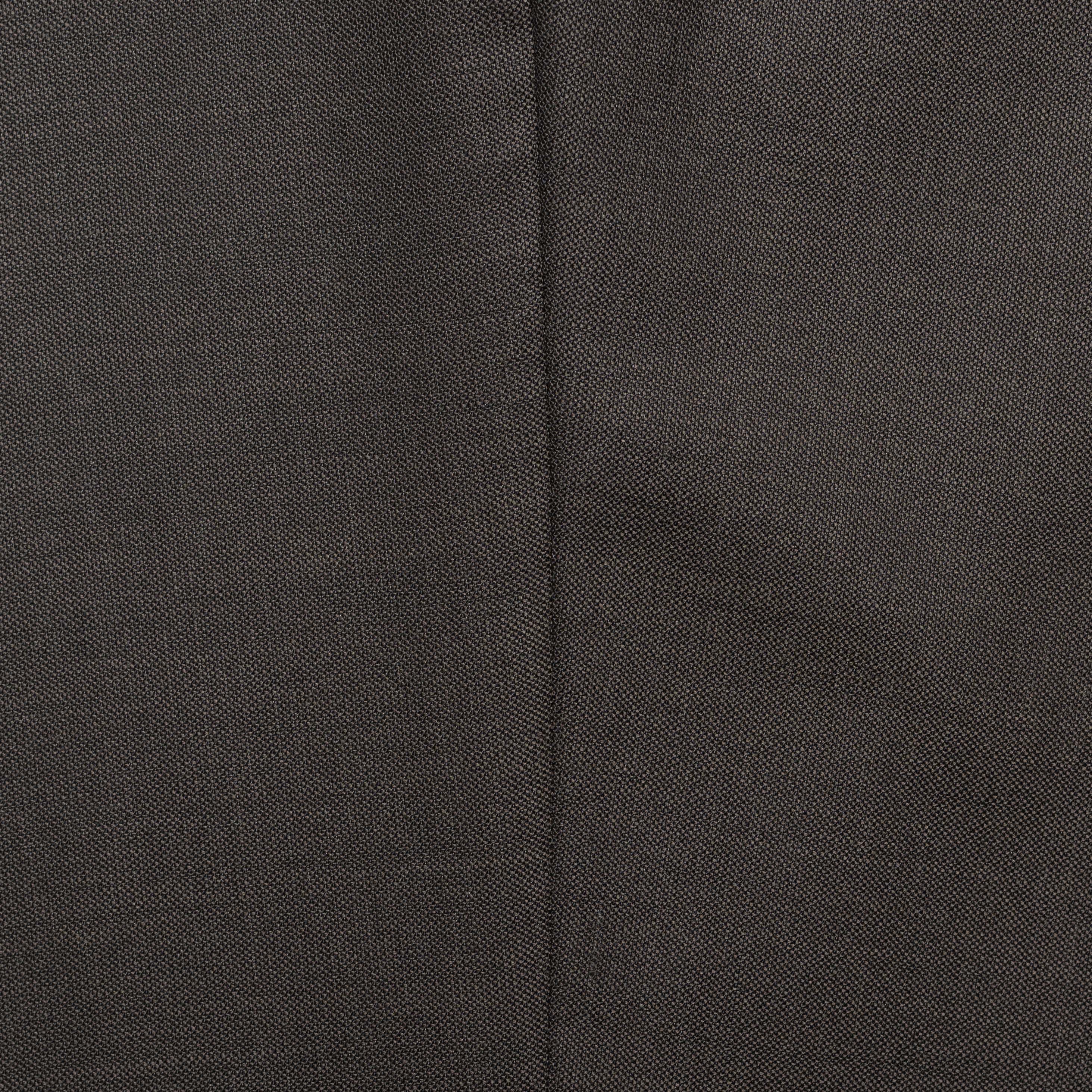 INCOTEX (Slowear) Dark Brown Wool Stretch Flat Front Pants NEW Slim Fit