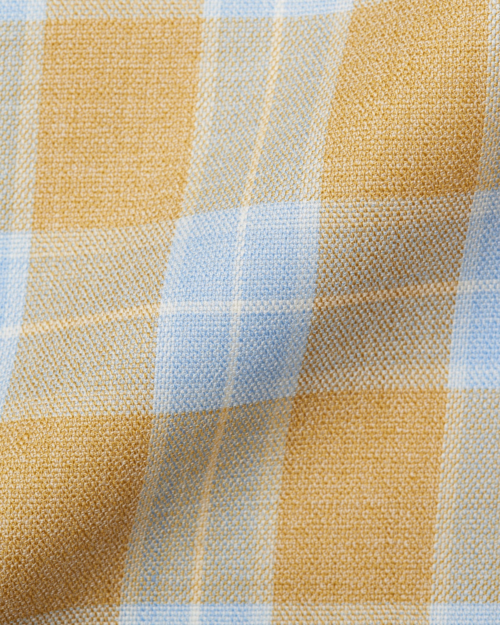 ISAIA Napoli "Gregory" Tan-Blue Plaid Wool Super 140's Jacket EU 52 NEW US 42 ISAIA