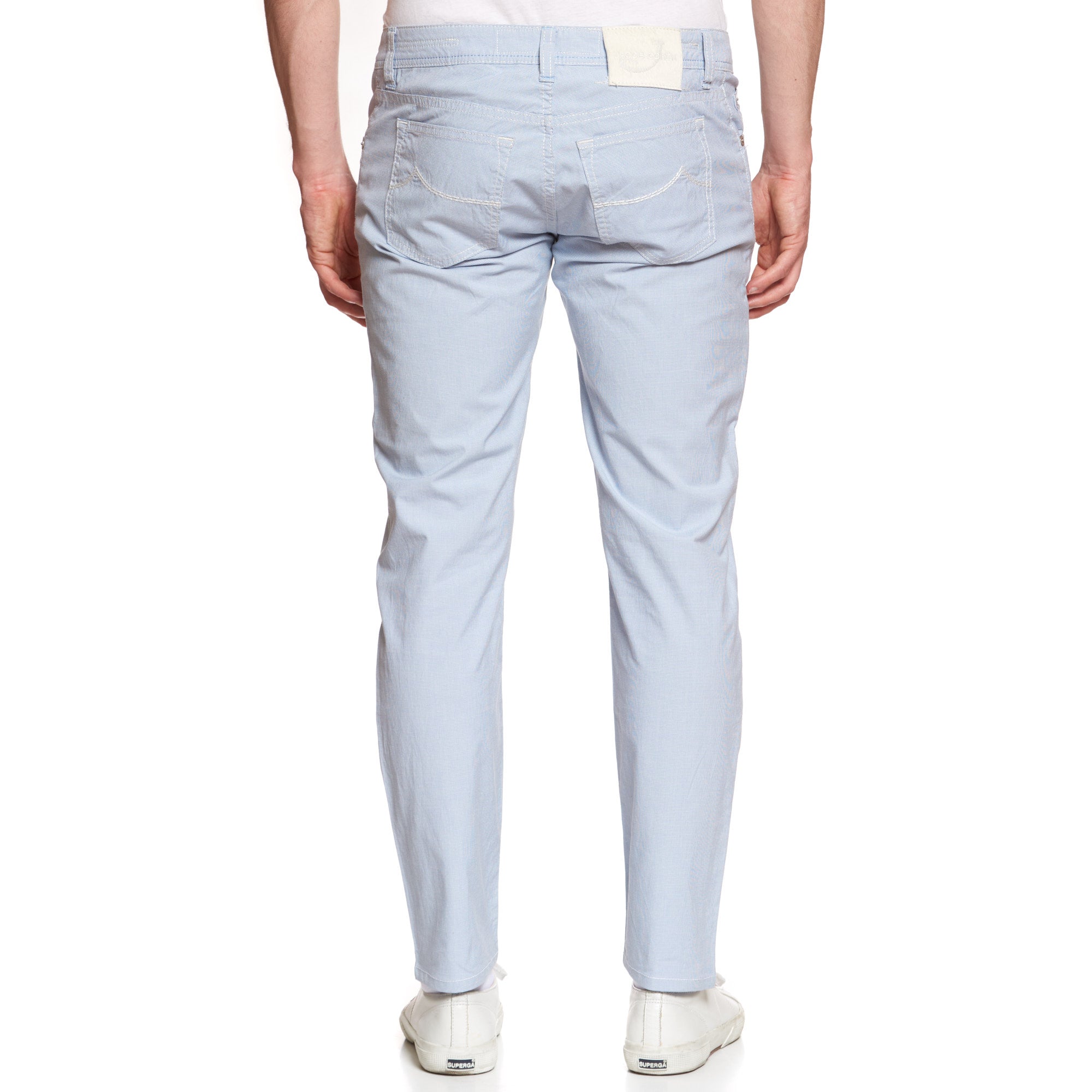 JACOB COHEN J688 Comfort Blue Cotton Stretch Slim Jeans Pants US 34