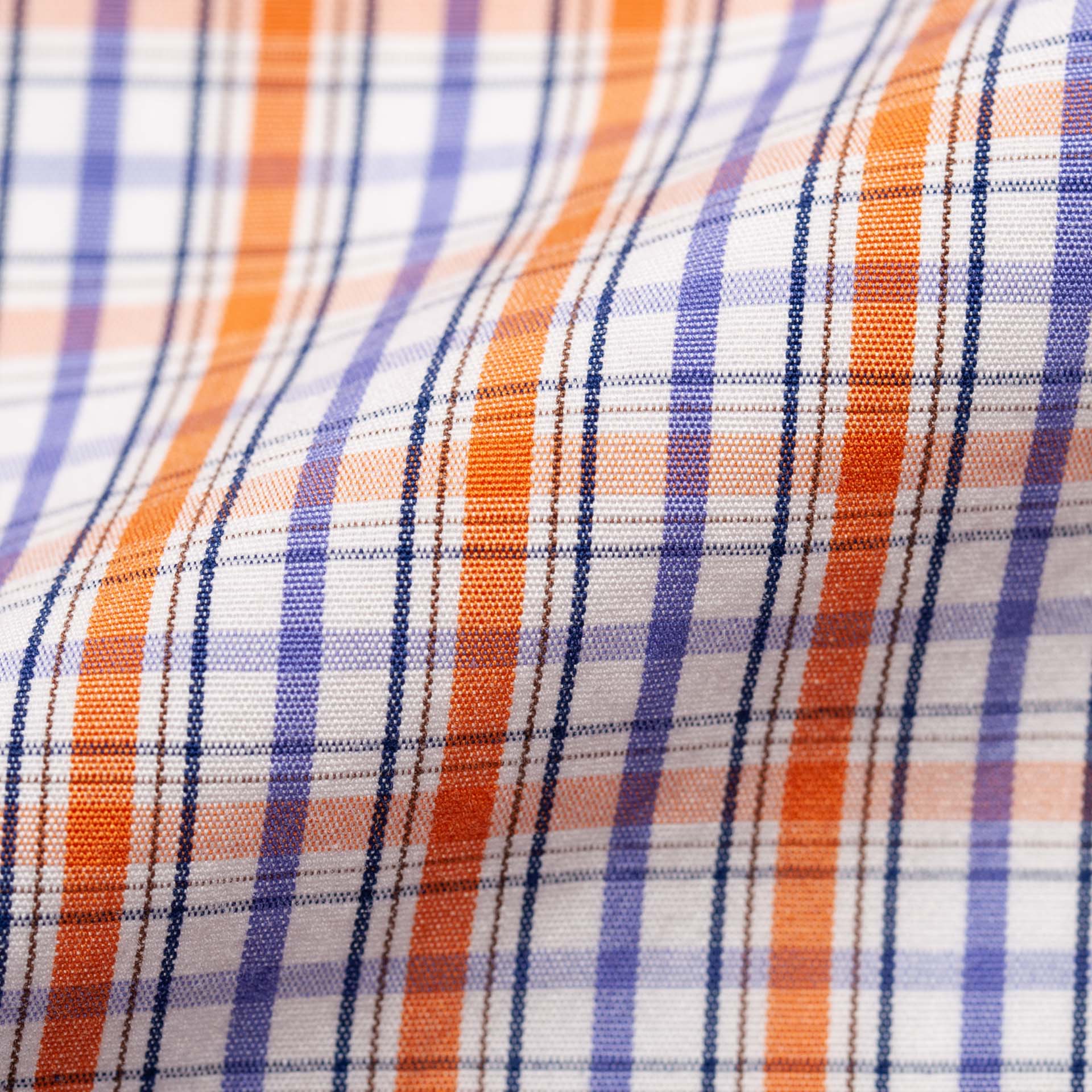 JAY KOS New York Multi-Color Plaid Cotton Shirt EU 41 US 16 Slim Fit