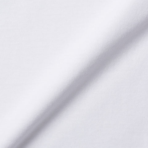 Kiton KIRED "PositanoML" White Exclusive Crepe Cotton Long Sleeve Polo Shirt NEW