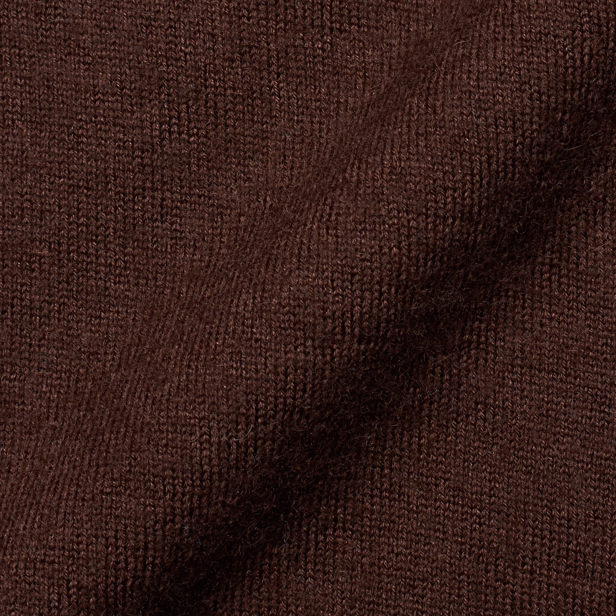 KITON Napoli Handmade Brown Cashmere-Silk Cardigan Sweater EU 50 US M
