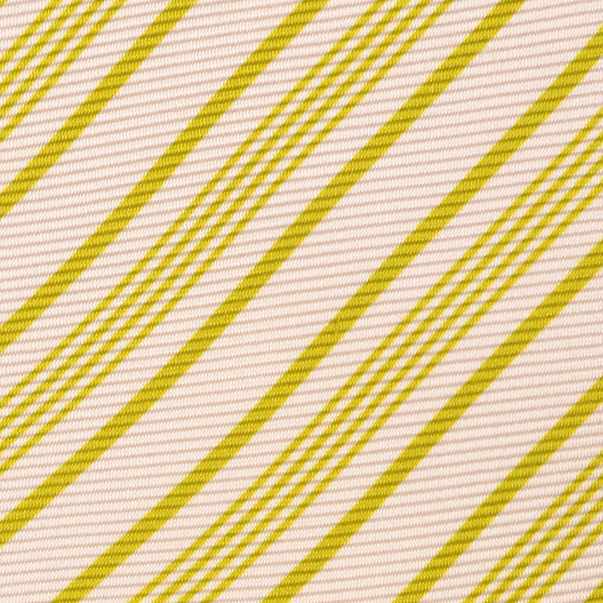 KITON Napoli Hand-Made Seven Fold White-Green Textured Striped Silk Tie NEW - SARTORIALE - 3