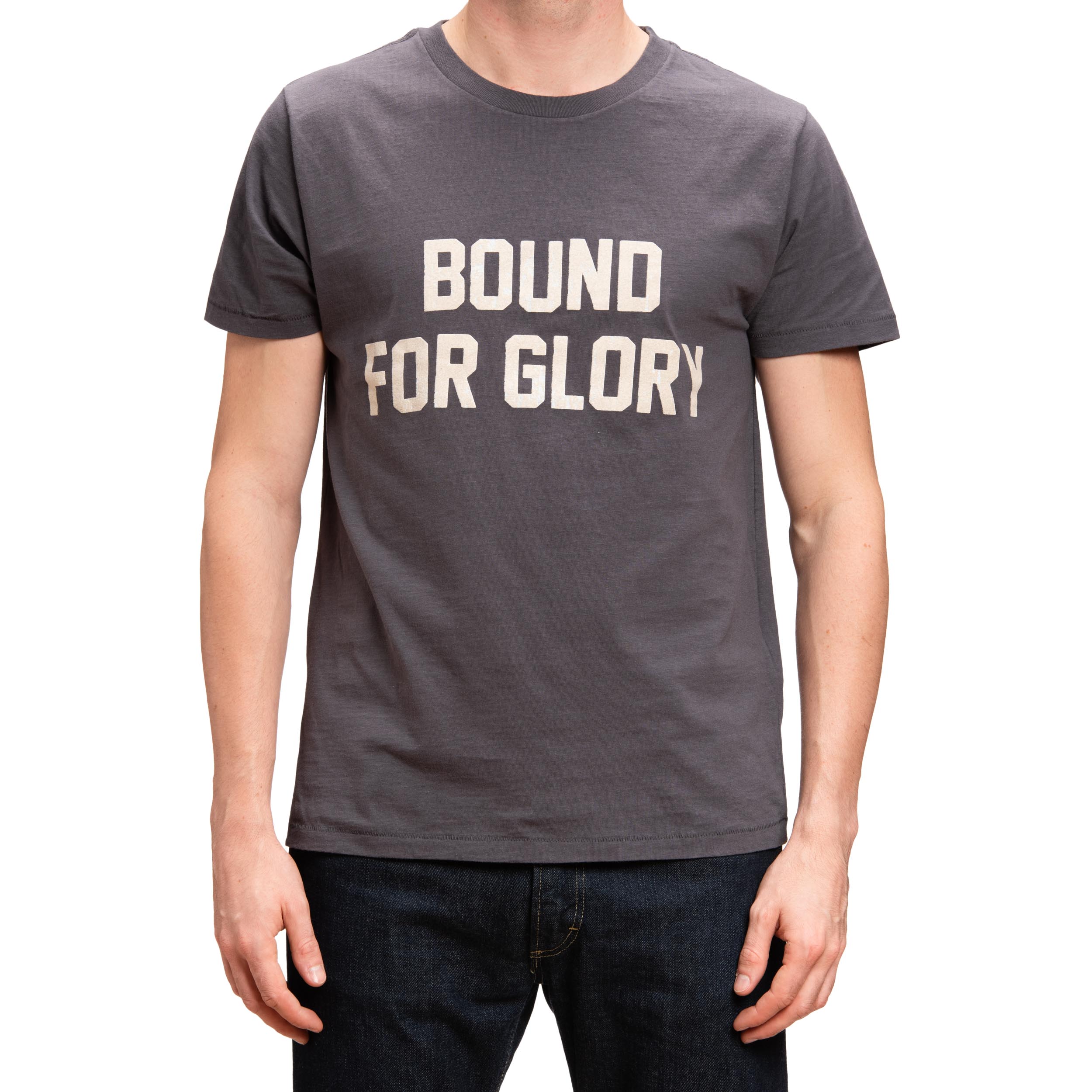 LEVI'S Vintage Clothing "Bound For Glory" Gray LVC T-Shirt LEVI'S