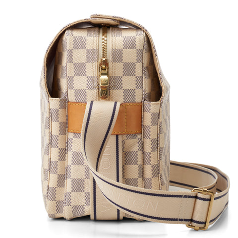 Louis Vuitton Damier Azur Naviglio Crossbody Messenger Bag 622lvs316