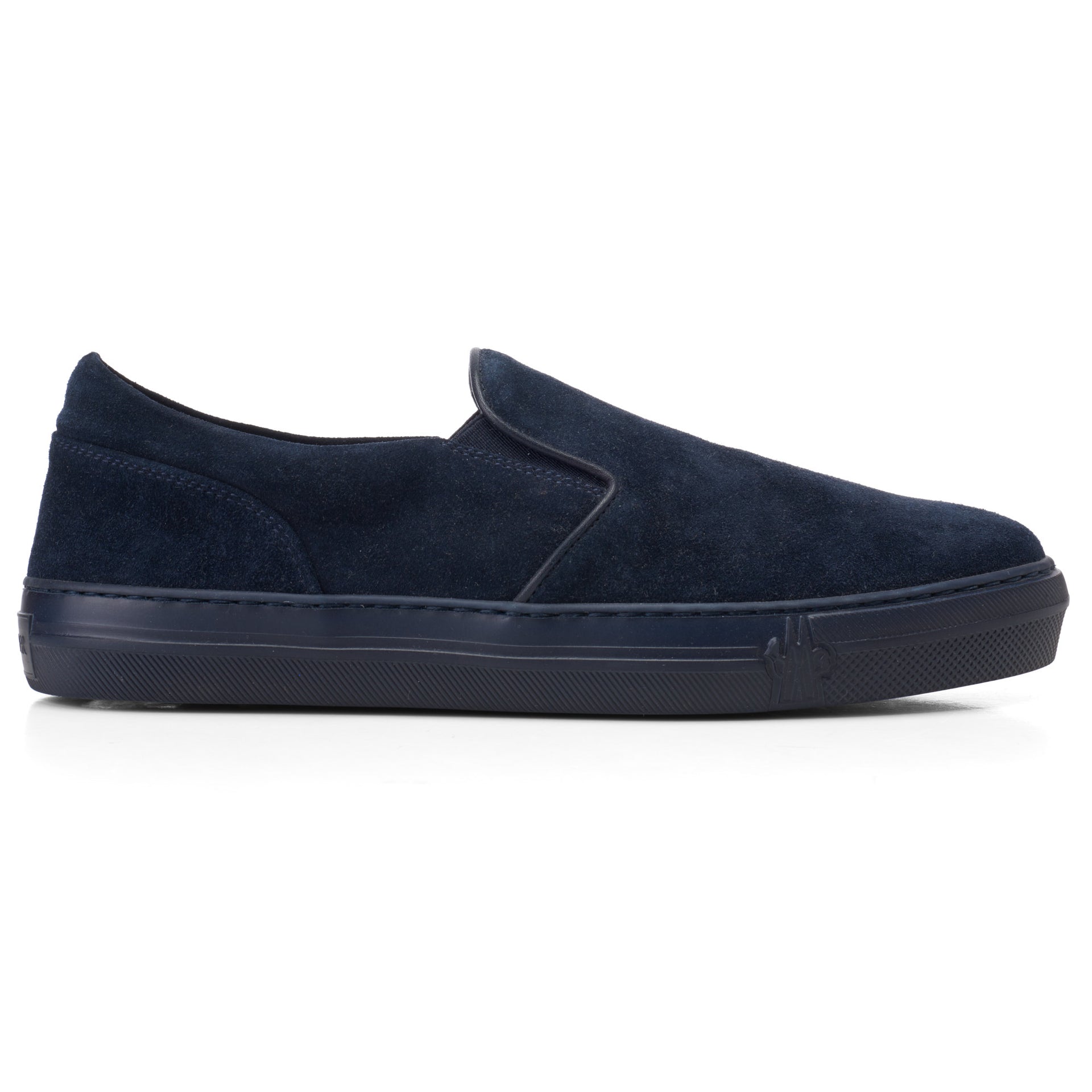 MONCLERBlackSuedeLeatherLoafer 