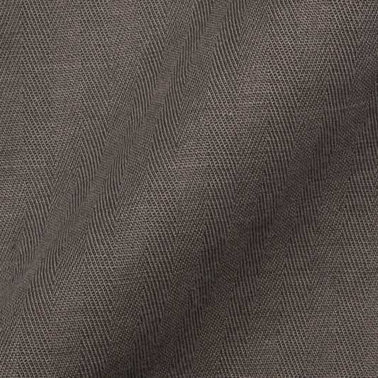PT01 PANTALONI TORINO Gray Herringbone Cotton-Linen Cargo Pants EU 50 US 34