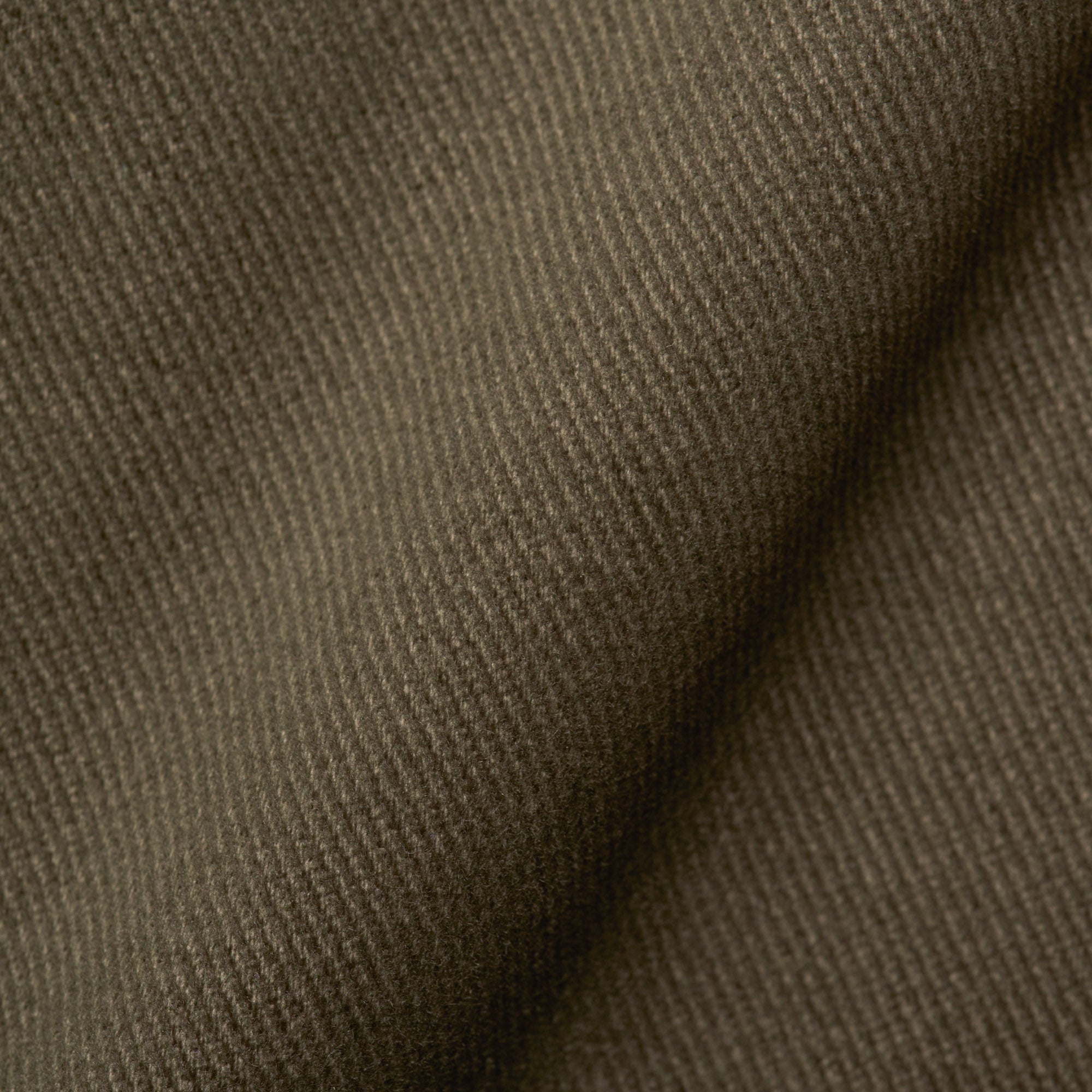 PT01 PANTALONI TORINO "Jacques" Army Green Twill Cotton Flat Front Pants NEW