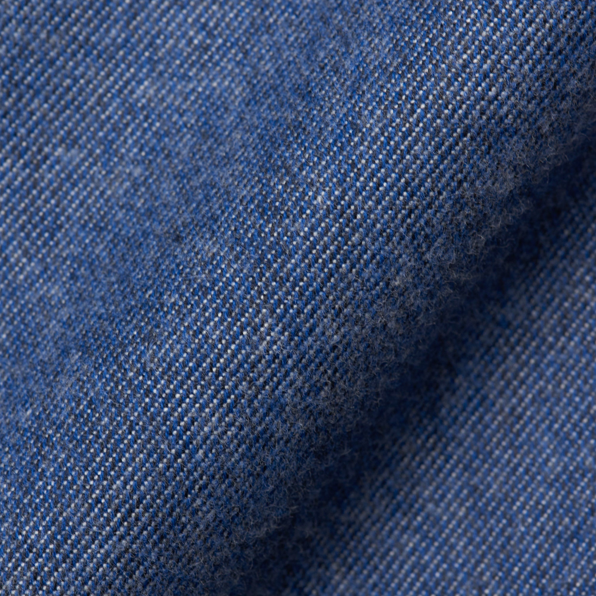 PT01 PANTALONI TORINO "Joseph" Blue Denim Flannel Twill Cotton Flat Front Pants PT01 PANTALONI TORINO