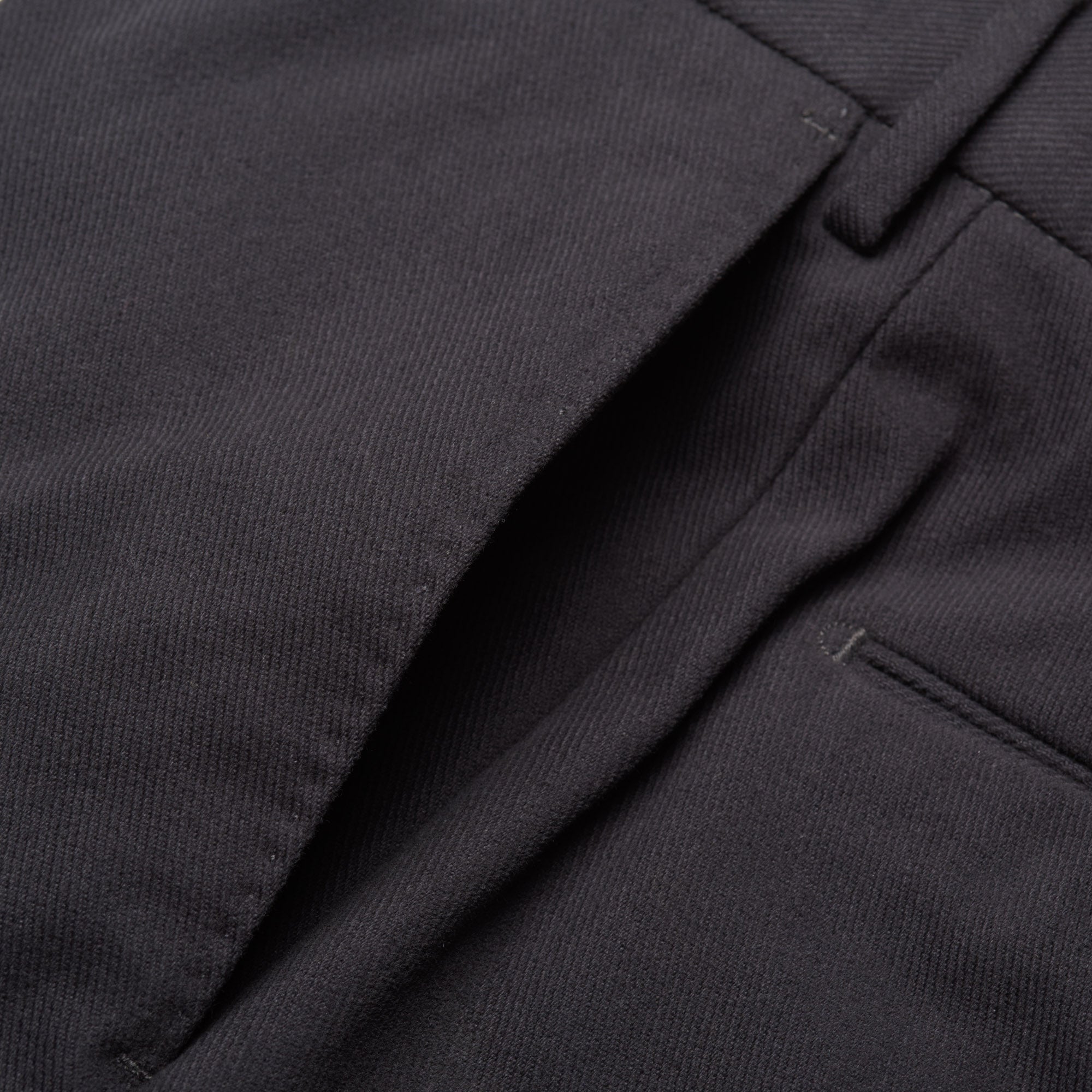 PT01 PANTALONI TORINO "Joseph" Dark Gray Twill Cotton Flat Front Pants NEW