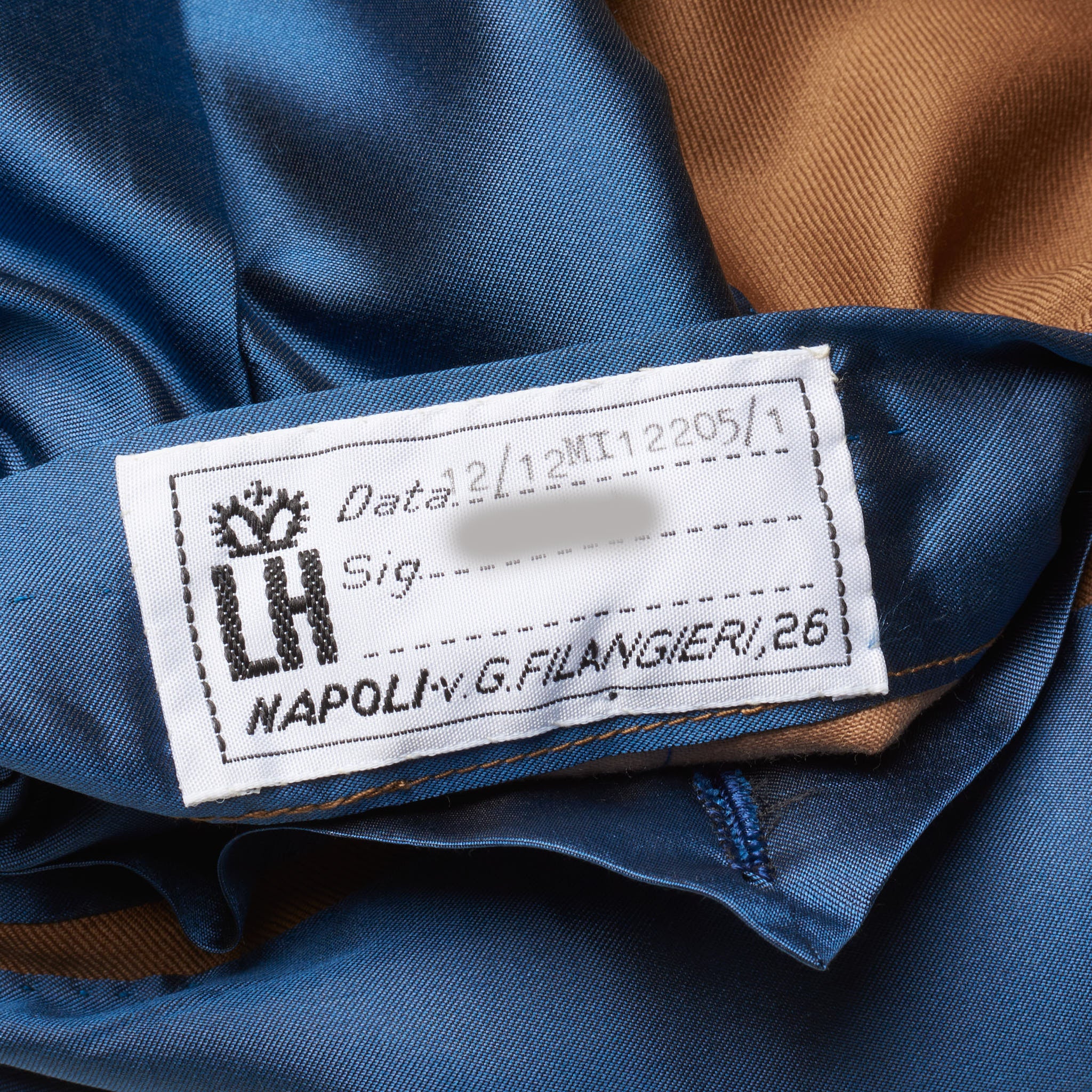 RUBINACCI Handmade Bespoke Khakie Wool DB Blazer Jacket EU 50 NEW US 40 RUBINACCI