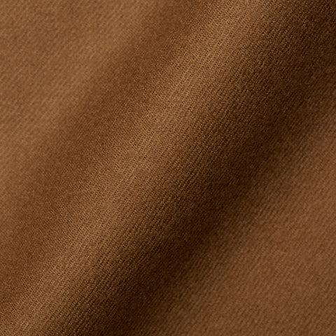 RUBINACCI LH Bespoke Hand-Stitched Khaki Wool Camelhair Jacket EU 50 NEW US 40