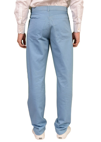 RUBINACCI Napoli Blue Cotton Jeans Pants EU 46 NEW US 30 Straight Classic Fit - SARTORIALE - 2