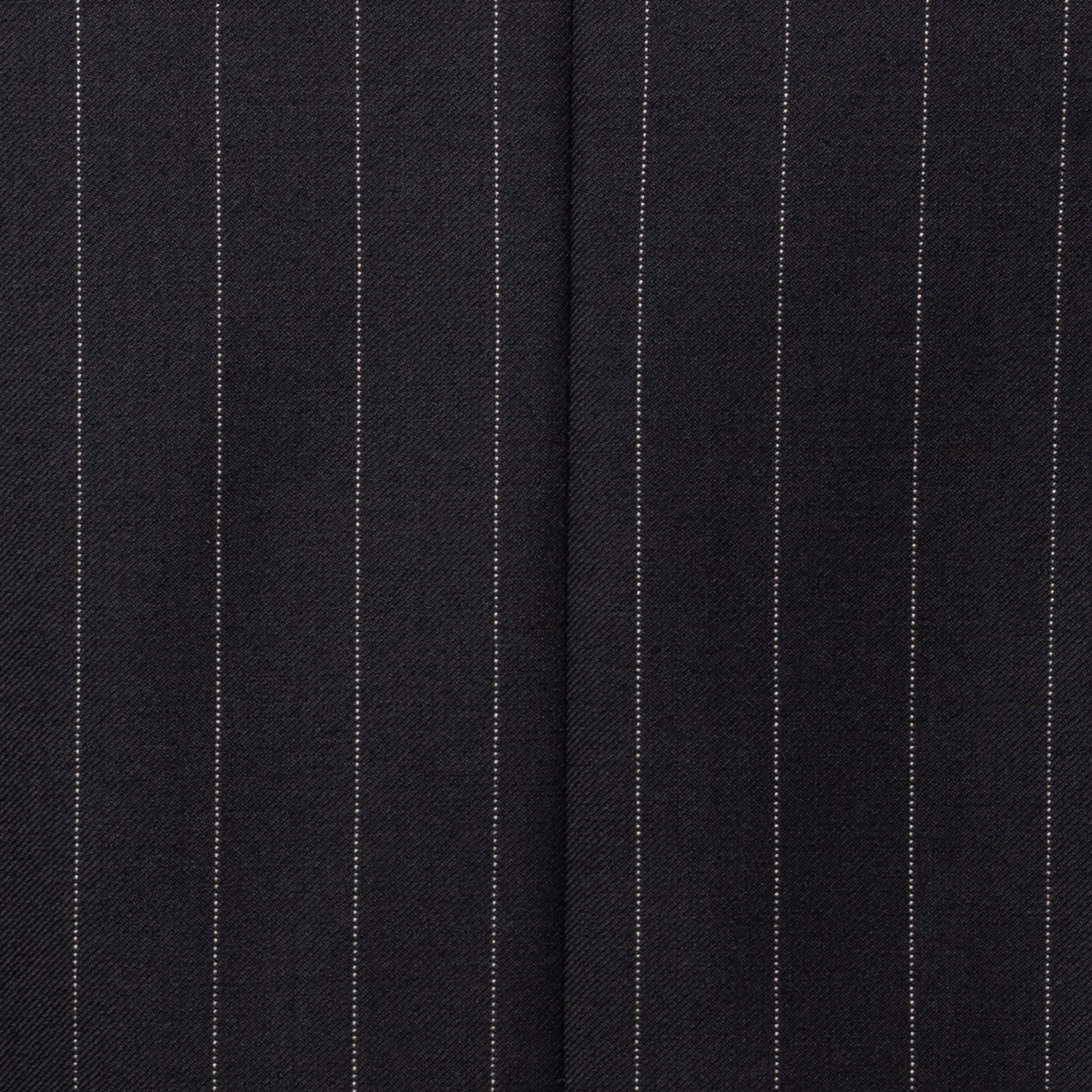 SARTORIA CASTANGIA Black Striped Wool Super 110's Suit EU 48 NEW US 38 CASTANGIA