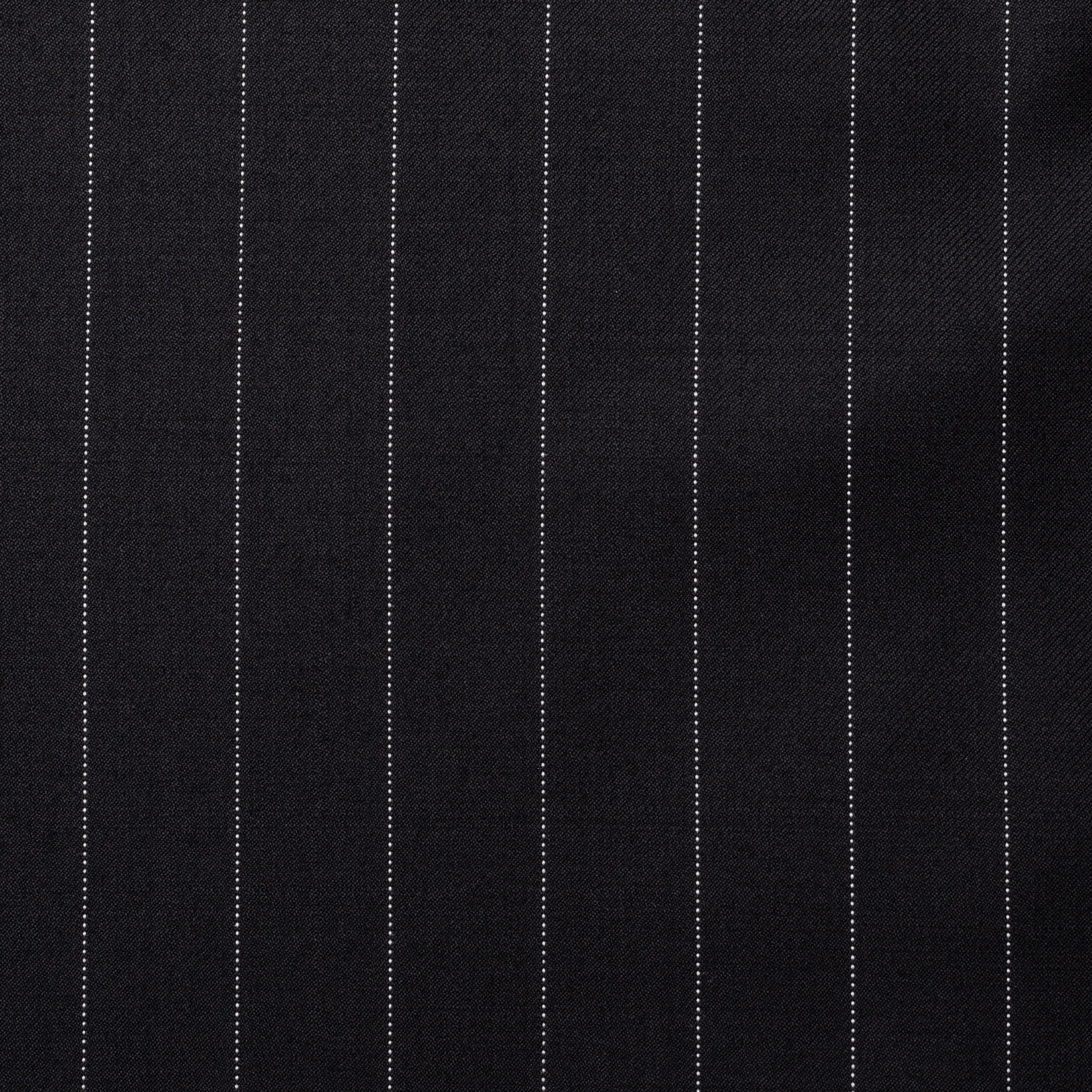 SARTORIA CASTANGIA Black Pin Striped Wool Super 150's Suit EU 52 NEW US 42 CASTANGIA
