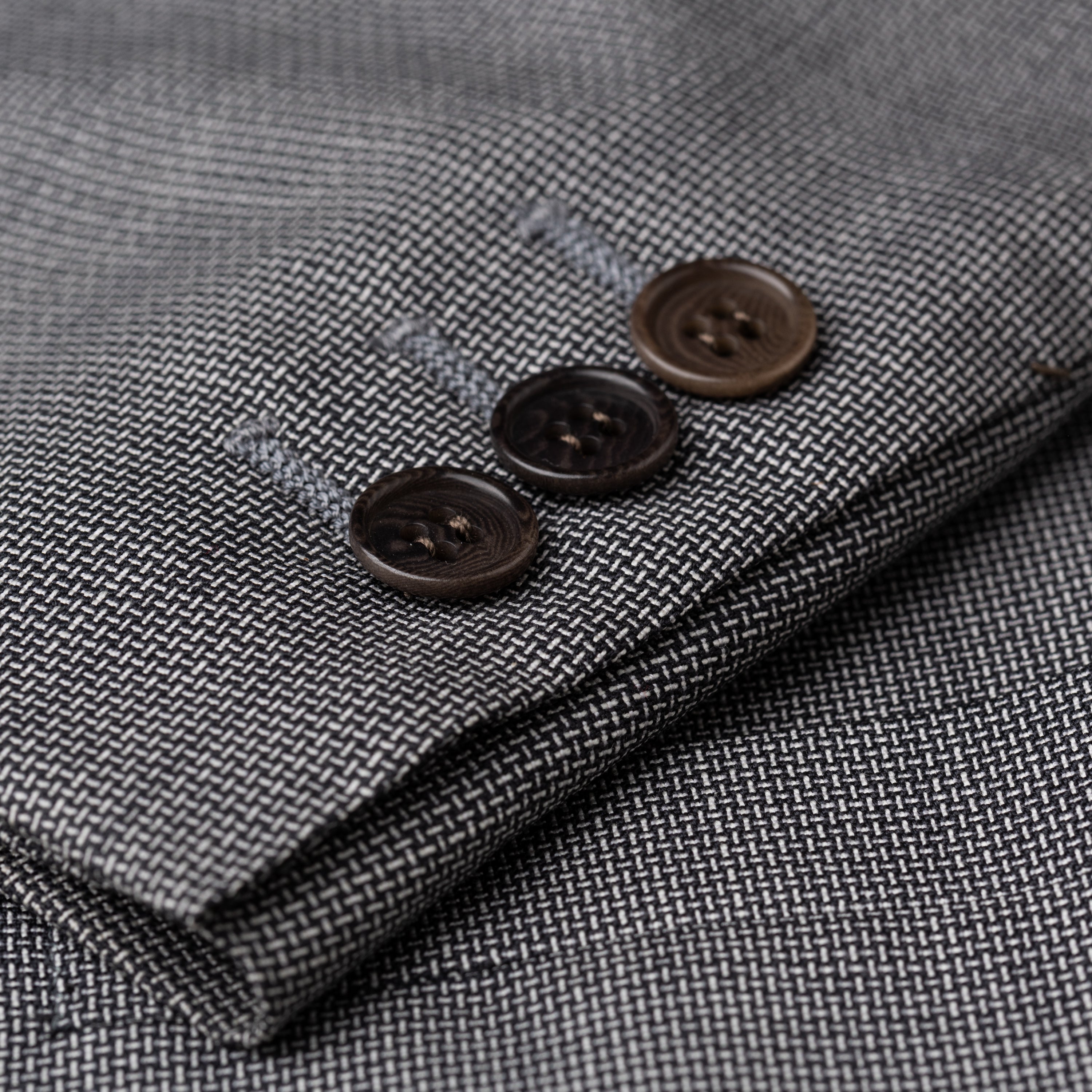 SARTORIA CASTANGIA Gray Micro Patterned Wool 1 Button Jacket EU 52 NEW US 42 CASTANGIA