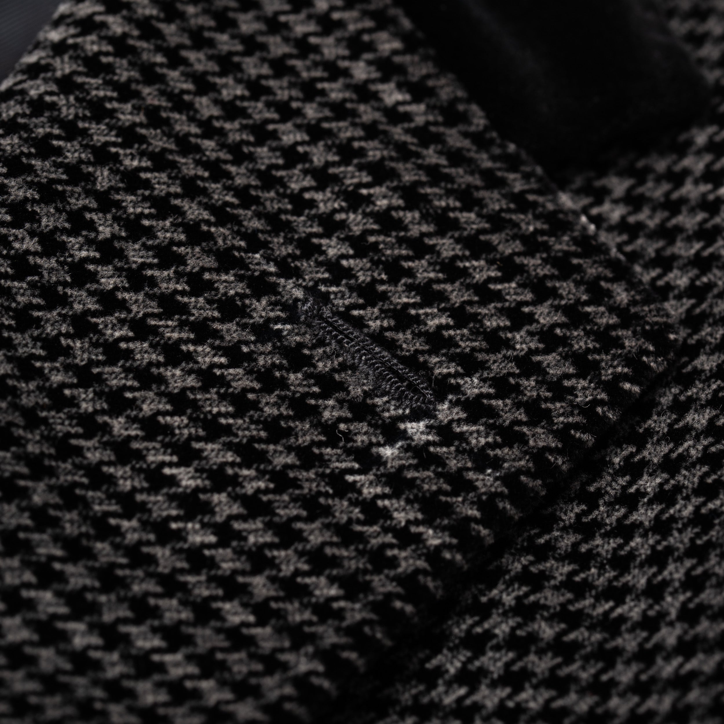 Sartoria PARTENOPEA Hand Made Black Cotton-Mohair Velvet Jacket EU 50 NEW US 40 SARTORIA PARTENOPEA