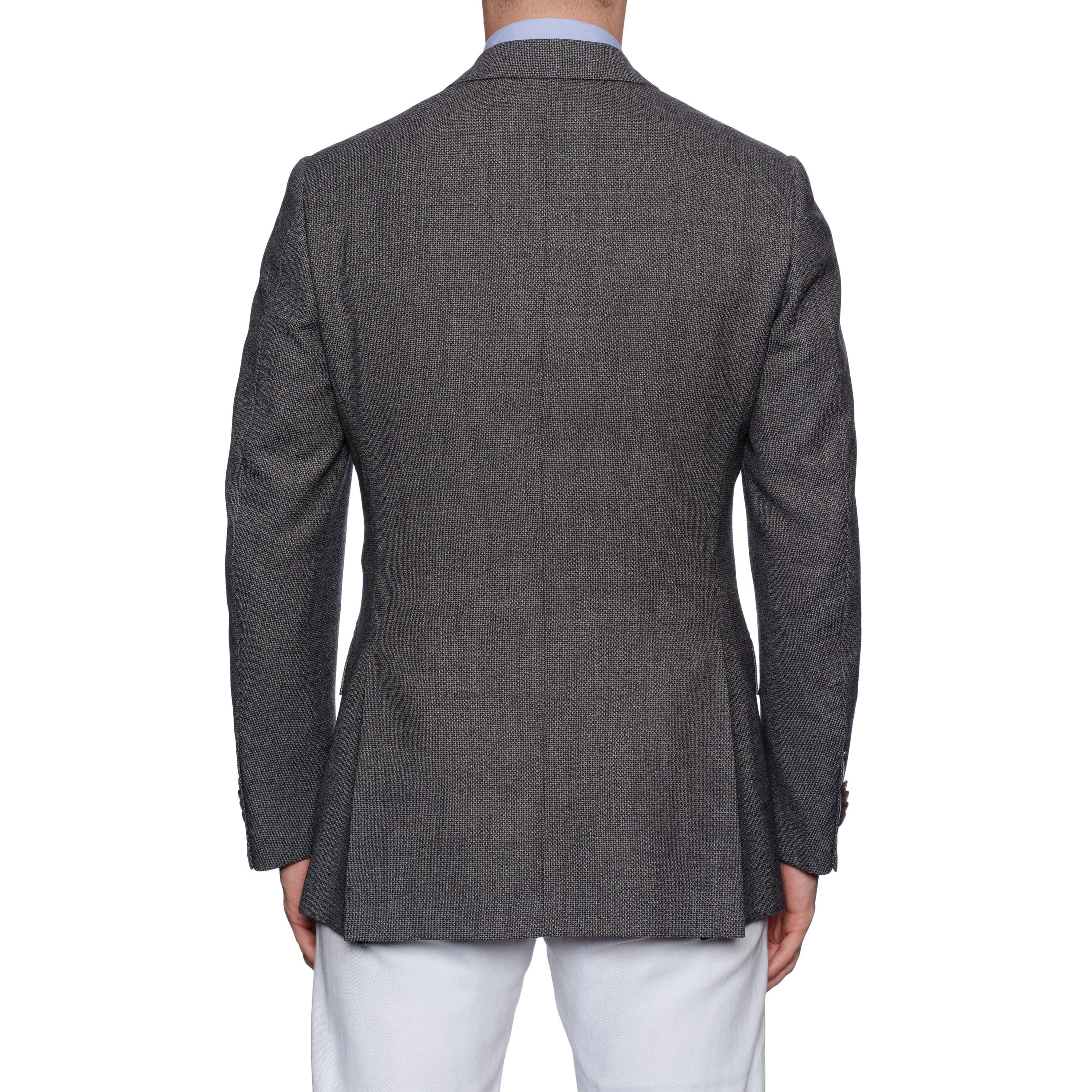 SARTORIA CASTANGIA Handmade Gray Wool Sport Coat Jacket EU 50 NEW US 40 CASTANGIA