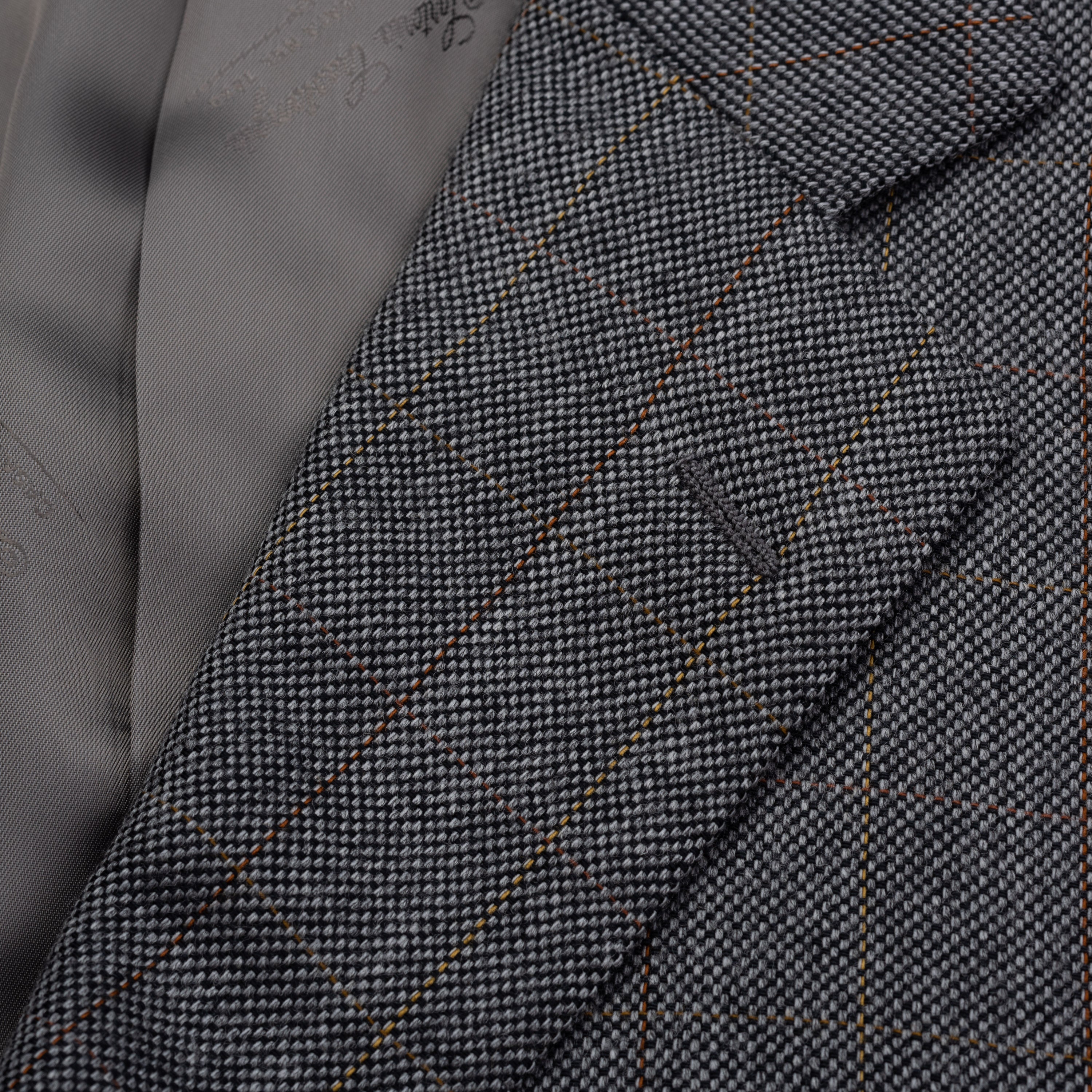 SARTORIA CASTANGIA Handmade Gray Wool Sport Coat Jacket EU 50 NEW US 40 CASTANGIA