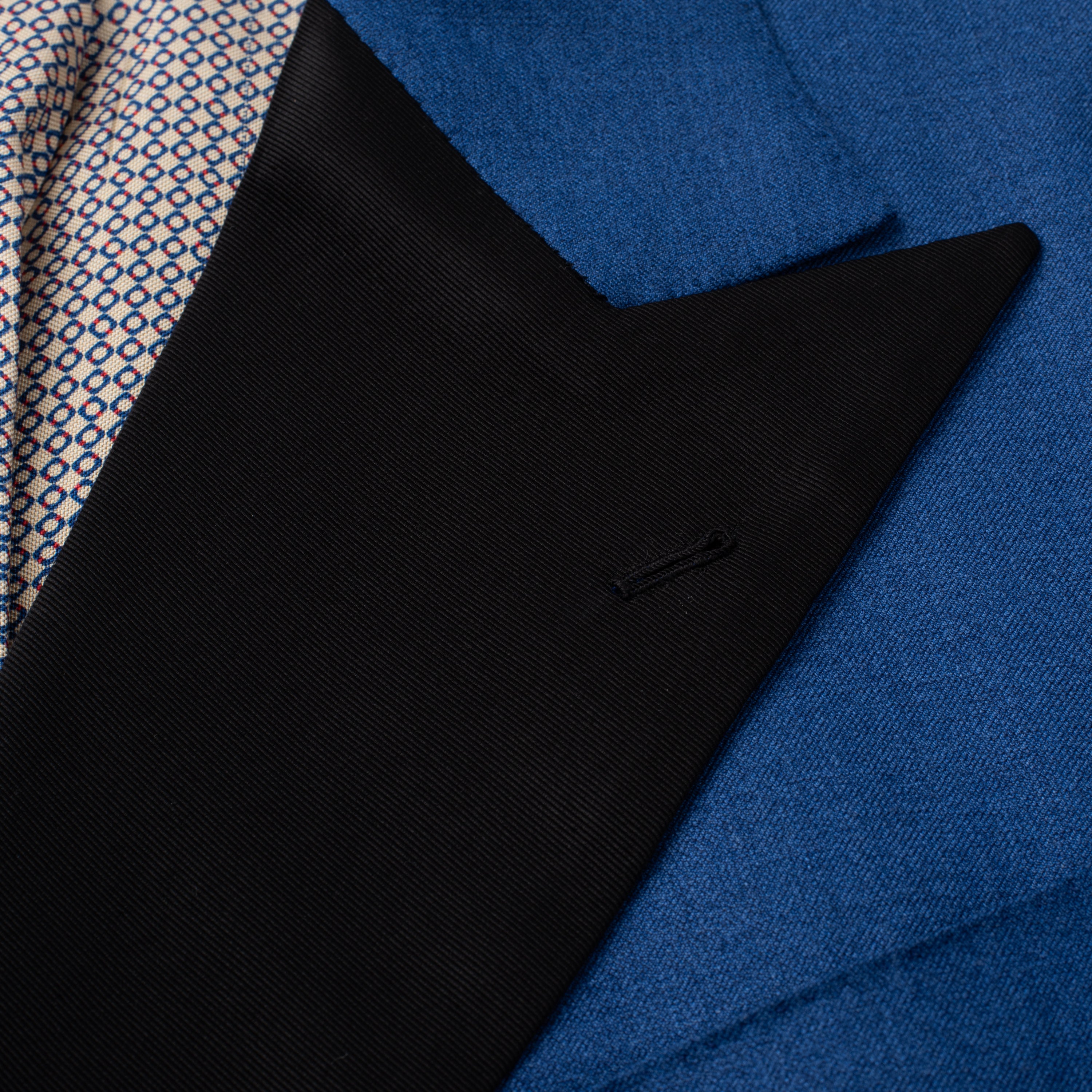 Sartoria CHIAIA Bespoke Handmade Blue Wool Super 150's DB Tuxedo Suit 52 NEW 42 SARTORIA CHIAIA