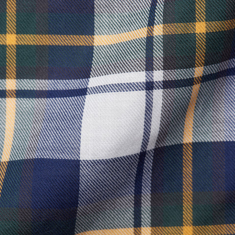 UNIONMADE Blue Plaid Cotton Button-Down Casual Shirt US L NEW EU 52