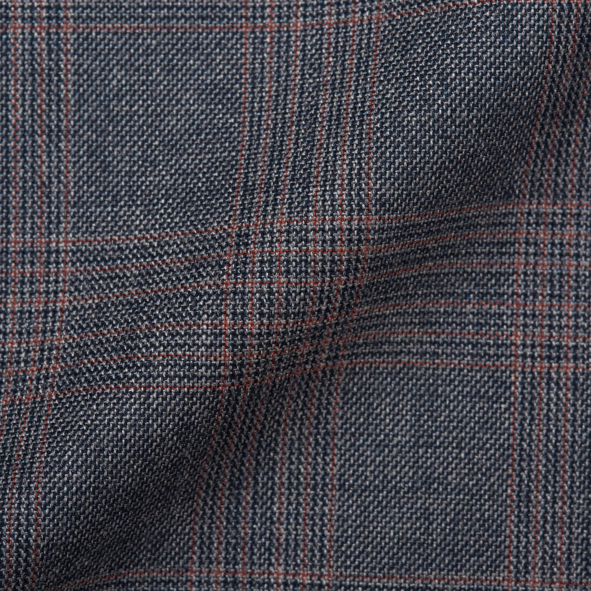 VINCENZO PALUMBO Napoli Gray Plaid Wool Unlined Suit NEW