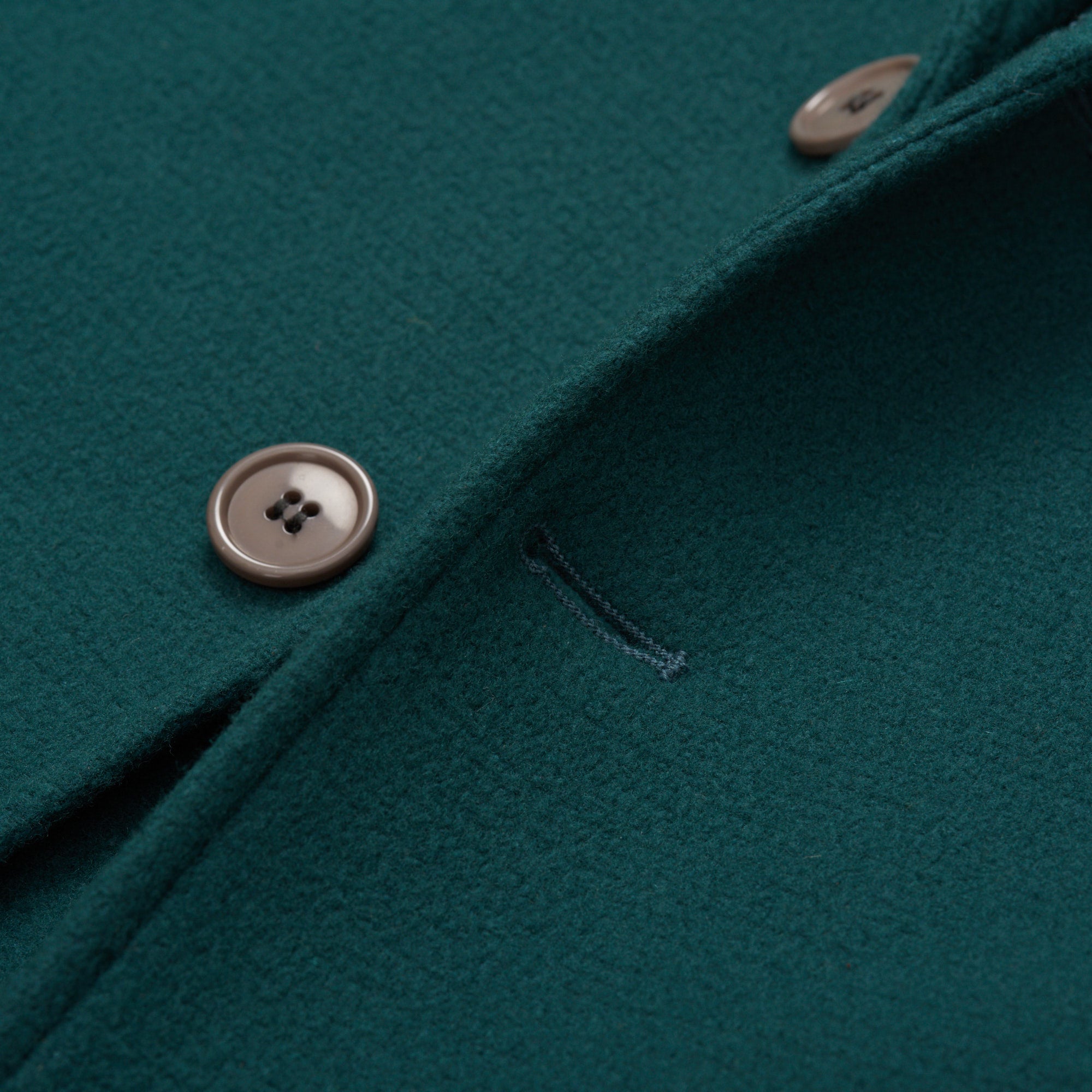 VINCENZO PALUMBO Napoli Green Wool Blend Jacket Coat NEW