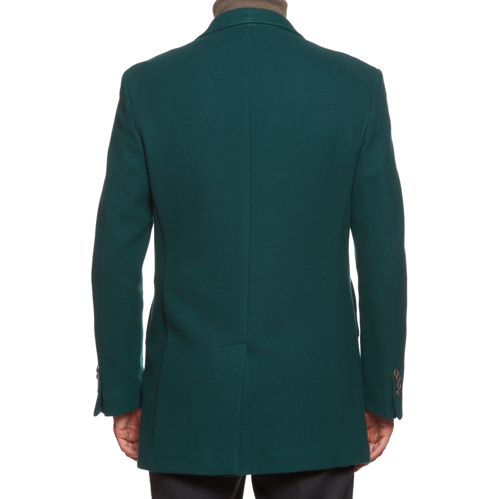 VINCENZO PALUMBO Napoli Green Wool Blend Jacket Coat NEW