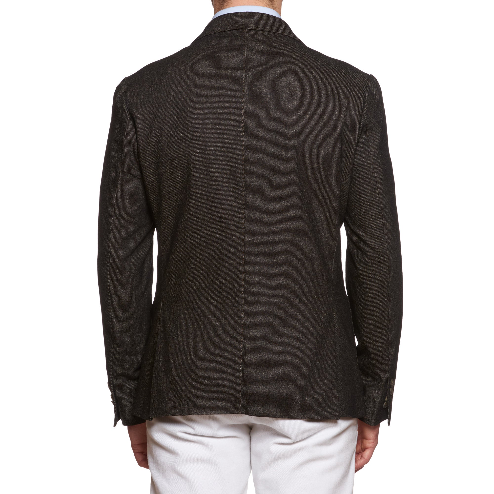 VINCENZO PALUMBO Napoli "Alfred" Brown Wool Jacket EU 56 NEW US 46 Slim Fit