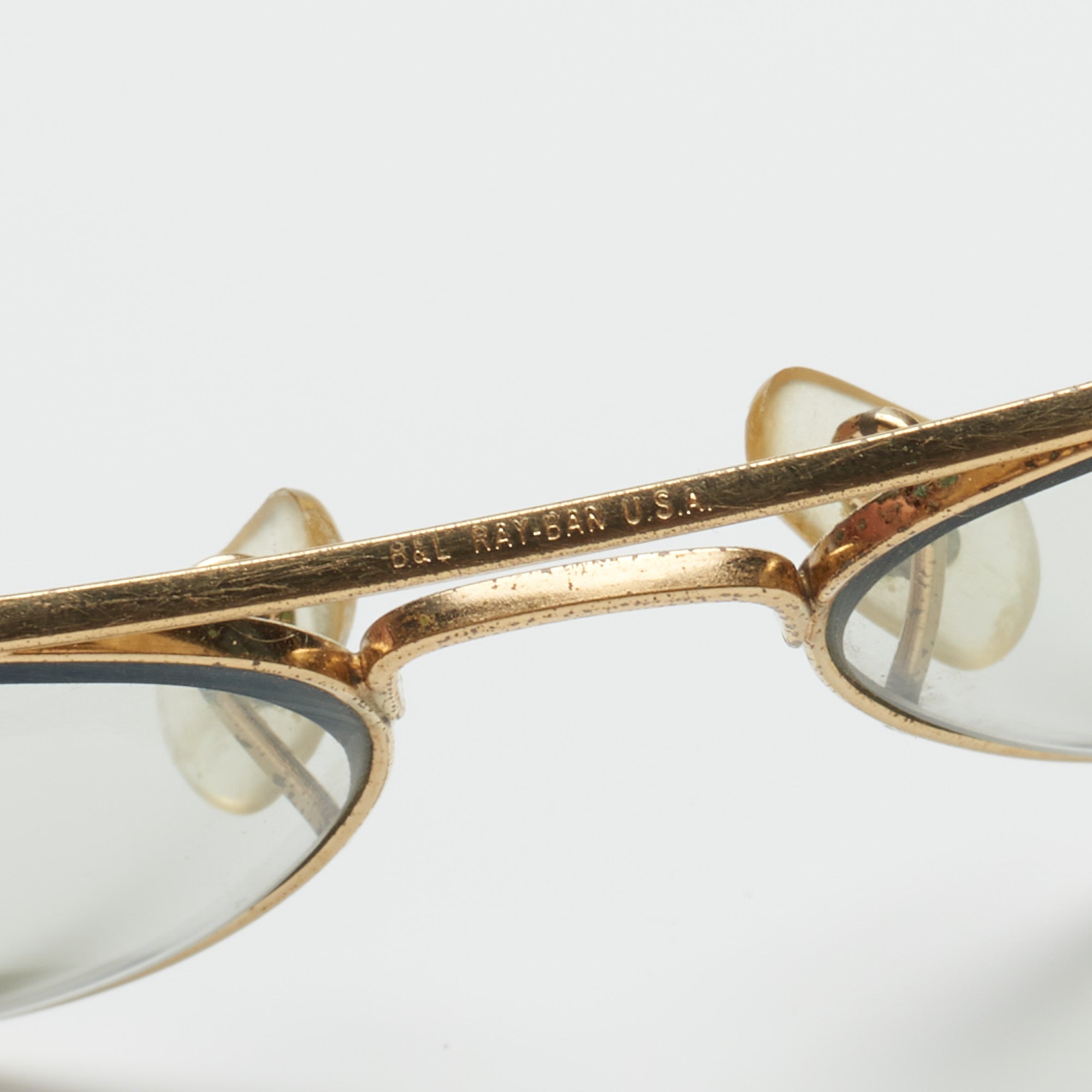 Al aire libre eslogan Locomotora Vintage B&L RAY BAN Made in USA Gold Plated Aviator Changeables Sungla –  SARTORIALE